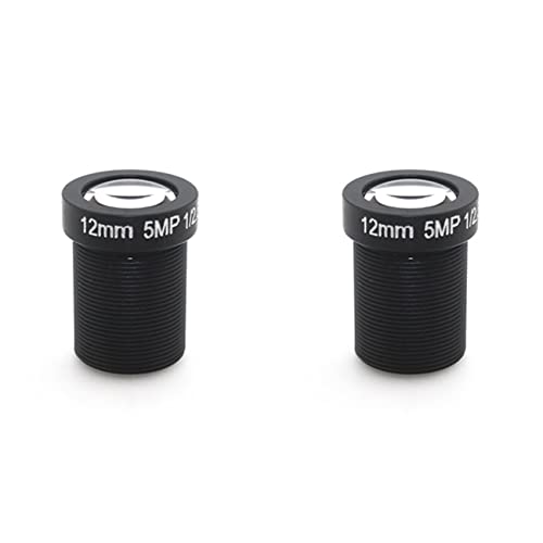 Lente de cámara de placa única de 12mm para mejorar la seguridad en red