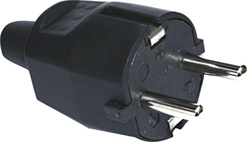 Silver Electronics 9230 Clavija macho, Negro Cover