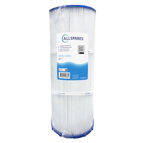 AllSpares Filtro de agua para Whirlpool/piscina, cartucho de filtro adecuado para Weltico C5/62615 | Ø180 x 520 mm
