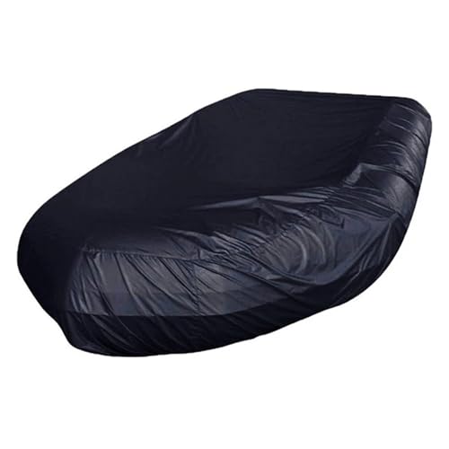 Cubierta For Kayak, De Goma For Bote, Impermeable, Resistente A Los Rayos UV, For A Prueba Polvo, Almacenamiento For Canoa Y Barco Resistente Al Viento Y Segura(330X94X46cm Black)