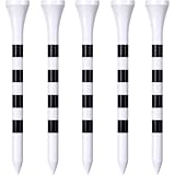 Zivisk Wooden Golf Tees 3-1/4' 100 Count 83Mm White