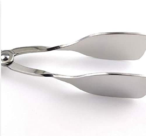 Pinzas para Servir， Pinzas de Acero Inoxidable for Ensalada, Pinzas prácticas for Pan, Pinzas for Comida, Pinzas for bufé de Cocina casera.