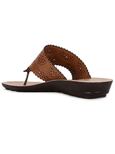 Image of Bata Women's Flats with Laser Cuts