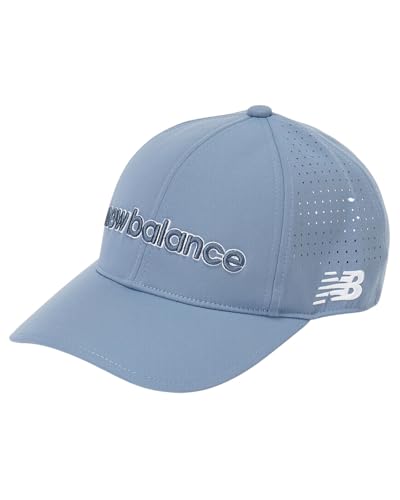 [ニューバランス] ゴルフ ユニセックス メッシュキャップ (サイズ調整可能) / 012-5187009 110_ブルー FR