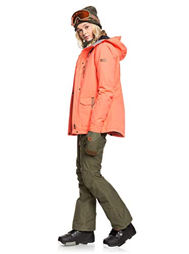Roxy Nadia-Pantalón para Nieve para Mujer, Ivy Green, M