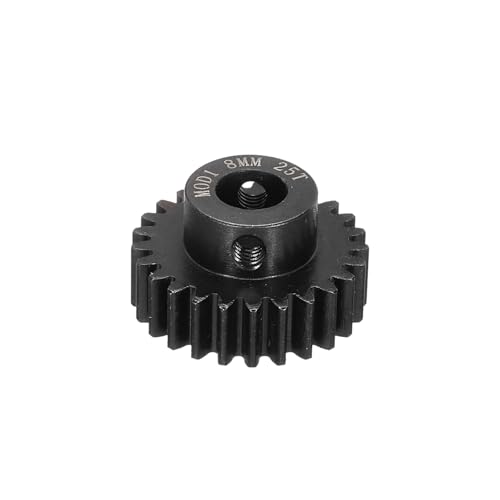 DMiotech M1 25T Stahl 8mm Gehärtetes Ritzel Motorzahnrad Für RC Auto Bürstenlos Ersatz Bürstenmotoren RC Anwendungen Für DIY RC Boot Drohne