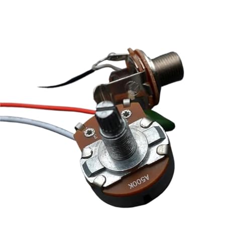 配線済みギター配線ハーネス プリワイヤードハーネス デュアルピックアップ 500K 大型ポテンショメータ 3ウェイトグルスイッチ LPエレキギター用