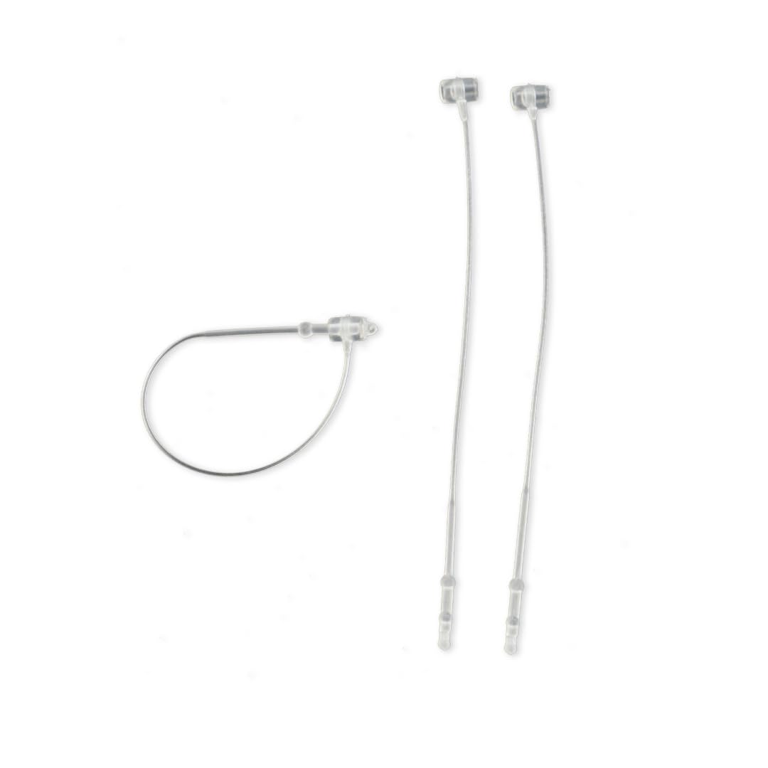 Pokornys - fili di sicurezza (125 mm) per etichettare vestiti, scarpe, accessori e molto altro - Loop Pins in plastica trasparente per attaccare i cartellini dei prezzi (5000 pezzo)