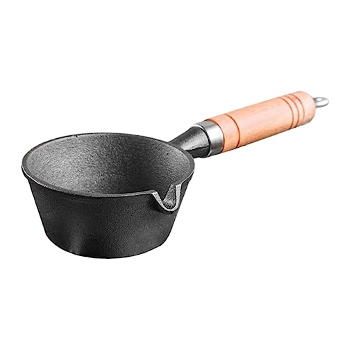Garneck Heating Pot Mini Cast Iron Mini Pan for Cooking Pancakes Home Kitchen