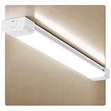 Anten LED Feuchtraumleuchte 120cm | 36W Feuchtraumlampe | Neutralweiss 4000K 4000LM Werkstattlampe | IP65 Wasserfest Wannenleuchte | Wasserdicht Kellerleuchte für Büros Keller Werkstätten Garage