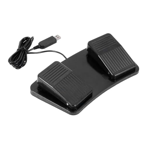 QHStealthy USB�t�b�g�y�_���X�C�b�` �L�[�v���X�V�~�����[�^�[ 200cm�����O���C���c�[�� �Q�[���A�N�Z�T���[ ���ړI�v���t�F�b�V���i���L�[�t�b�g�X�C�b�`, 2�t�b�g�y�_��