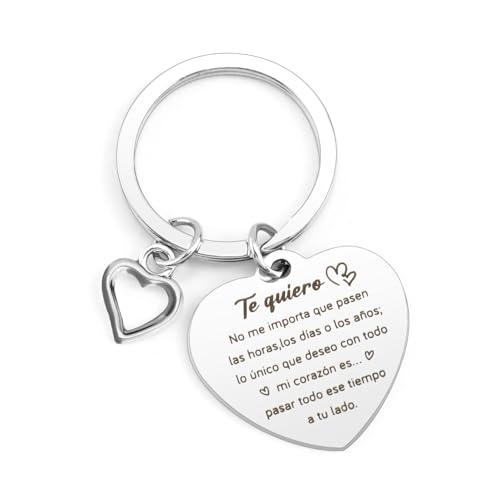 QONCV Regalo de San Valentín para Hombre, Llaveros Pareja Novio Novia Aniversario Navidad Originales Hombre Mujer Originales QONCV Regalo de San Valentín para Hombre, Llaveros Pareja Novio Novia Aniversario Navidad Originales Hombre Mujer Originales