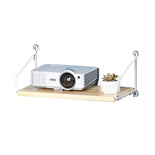Soporte para proyector estable con bandeja flotante de pared antideslizante sin agujeros