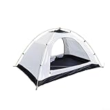 Tenda da campeggio, autoportante per esterni, in alluminio, anti-zanzare, calda, per alpinismo quattro stagioni, colore grigio