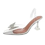 Sexy diseño de punta abierta, con slingback elástico, el partido más clásico, nunca desactualizado.