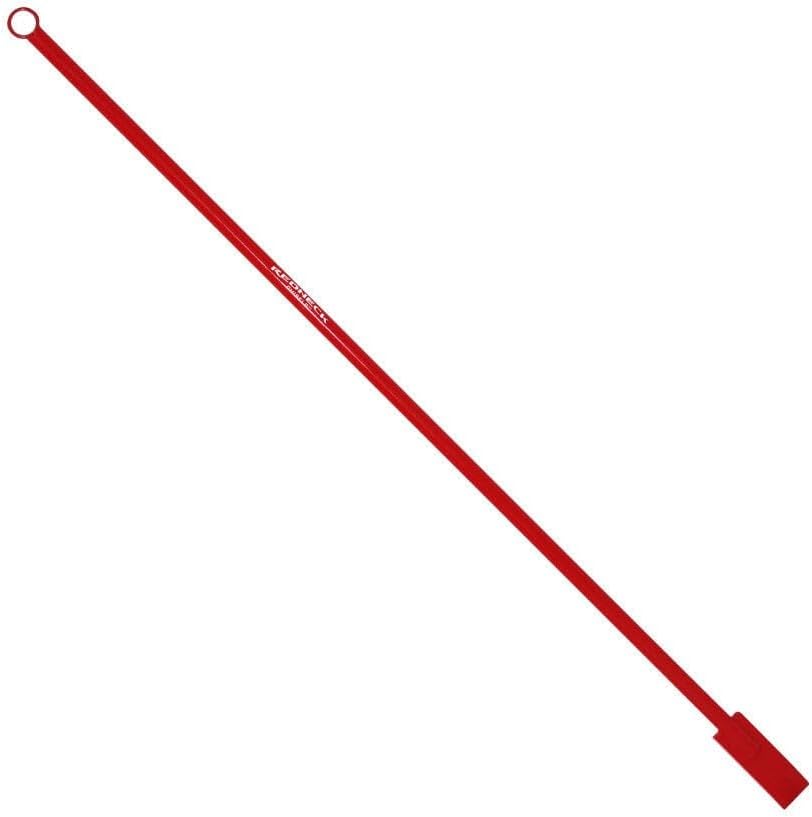 CH7 52.5-inch Single-Action Head Design Ice Chisel, Red
