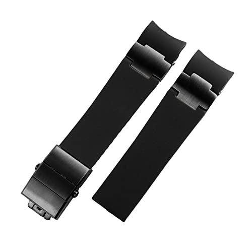 [BKUANE] �����V�[�Y�E�i���_���V���R�����o�[�E�H�b�`�o���h263�̏ꍇ �_�C�o�[�Ȑ��G���h�X�g���b�v22mm�h���x���g�E�H�b�`�u���X���b�g(A black black)