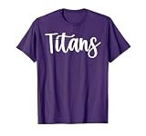Titans School Spirit Team Mascot Game Night T-Shirt