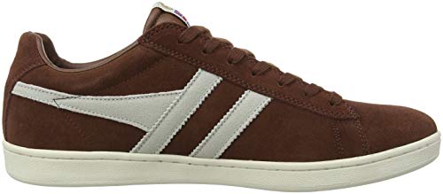 Image of Gola Equipe Suede - Sneakers for Men - Contrasting Wingflash - Heel Return - Durable Cupsole - Low Silhouette