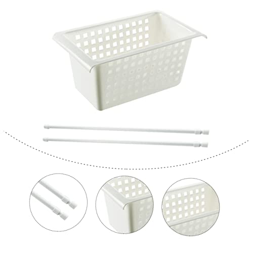 Colador para Cocina con Barra Telescópica y Canasta de Drenaje miniatura 7
