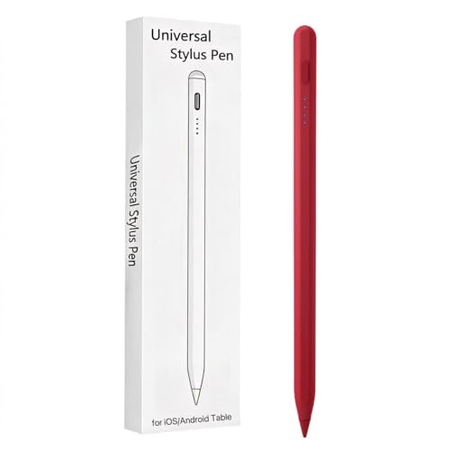 Stylus Pen Android for Samsung Galaxy Tab A11+/A11/A9/A9+/A8/A7 Tablet S Pencil Touchscreens Stylists Pen (red)