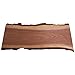 Barrington Hardwoods Live Edge Walnut Slab (1'' Thick x 4''-8'' Wide x 18'' Long). Perfect for Cutting Boards, Cheese Boards, Charcuterie Boards, and Many DIY Projects, 1'' x 4''-8'' x 18''