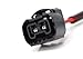 iJDMTOY 5202 H16 Extension Wire Harness Sockets Compatible with Automtive Driving Light, Fog Light, Retrofit, Off-Road Lighting, etc