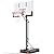AWII SPORT Basketball Hoop 44 Inch Backboard Protable Basketball Hoop Outdoor, 4.8-10ft Height Adjustable Basketball Goal System for Kids Youth Adults Play in Backyard/Courts/Indoor