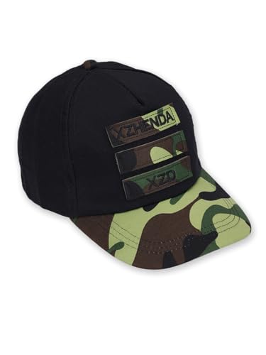 Image of PASSION PETALS Summer Dino Rockstar Baseball Cap for Kids Boys and Girls 2-4Years