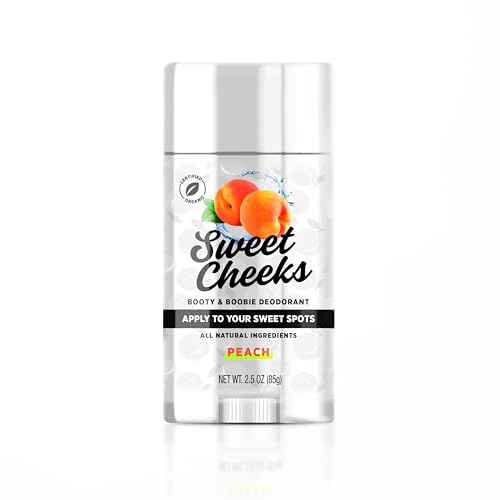 Sweet Cheeks Deodorant (Peach) 2.5 Fl Oz (Pack of 1)