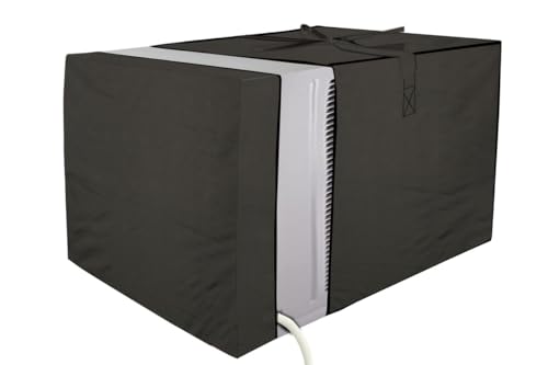 Image of Stylista Polyester Window ac Cover Suitable for O-General 1.1 Ton AMGB12FAWA, Military Color Elastic fit Cover for Front and Rear of Window Ac