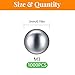 1000 Pcs M3 Stainless Steel Bearing Balls, Metric Precision Bike Ball Bearings for Acrylic Paints, Nail Polish & Epoxy Resin, Durable Agitator Balls for Ball Bearings