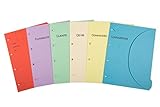 Pochette de classement Pack des 6 thèmes ProfessionnelFactures, Devis, Fournisseurs, Clients, Commandes, Livraisonspochette de classement 3 rabats indéchirable avec 2 œillets de renforcementFermeture par scratch 250 grFormat 235x315mm Contient jusqu'à 100 feuillesModèle breveté