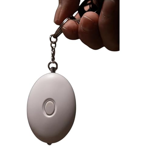 PainSafari - Personal Alarm Keychain | 125dB Safety Siren | Easy-to-Use Security Tool | Portable Personal Protection Device | Attention-Grabbing Sound | Compact and Reliable Design Cover