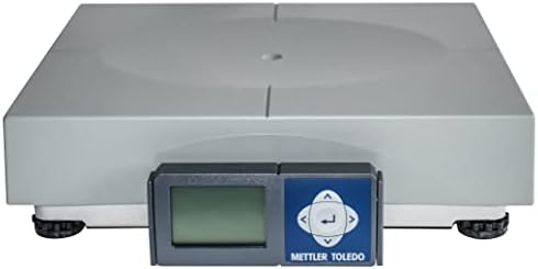 ScaleGistics Mettler Toledo BC60 (BC-60) | Mettler Toledo PS60 Shipping Scale with Flat Top Platter (150 lb Capacity) | Includes Software