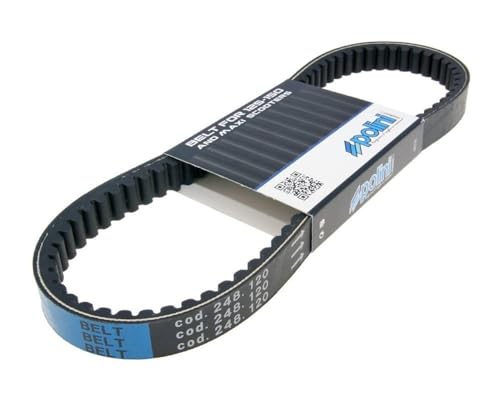 Courroie Polini anti-rupture pour scooter Piaggio MP3 et Derbi GP1