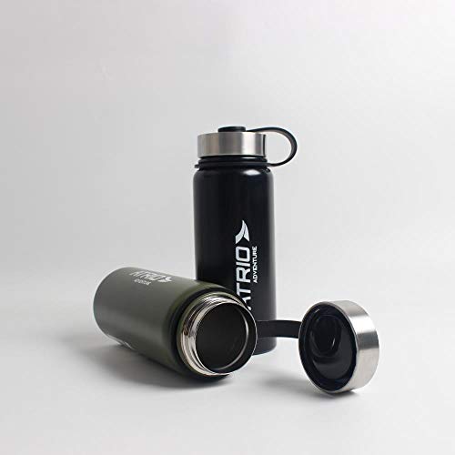 Garrafa Térmica Atrio Adventure 600ml Preto - ES317
