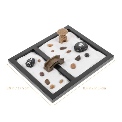 Mesa de arena Zen de diseño sofisticado para relajación hogareña 3