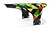 RideGuard PF1 Geo Green. Front MTB Mudguard Mountain Bike Fender. Fits 24”, 26”, 27.5”, 29”, Plus Size and Fat Bikes. UK Made 100% Recycled Plastic Waste 100% Recyclable.