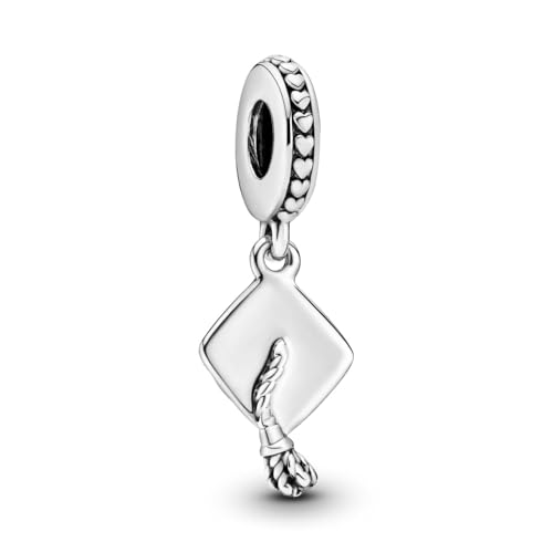 PANDORA Jewelry Graduation Sterling Silver Charm