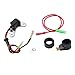 ABS Electronic Ignition Points Conversion Kit Car Modification Accessories Antiwear Replacement Compatible With Lucas 25D + DM2