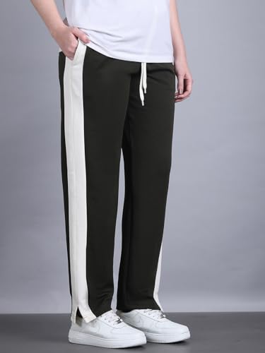 Image of Mack Jonney Colorblock| Relaxed Fit | Cotton Trackpant for Women-M53