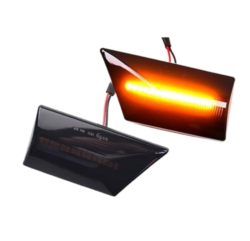 Feu de position latéral dynamique haut de gamme pack clignotant LED Opel Signum Vectra C noir