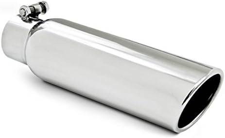 MBRP T5148 3.5" OD Angled Cut Rolled End Exhaust Tip (T304)