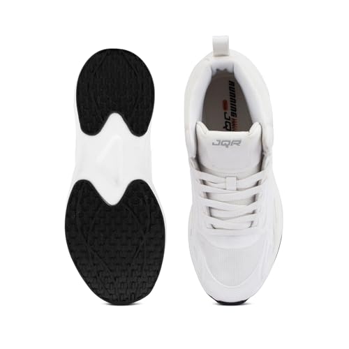 Image of JQR Cannon Sports Shoe for Men | Breathable Mesh | Shock Absorption | Nonslip | Lightweight & Comfortable | Stylish & Durable for Running, Gym, Walking, Jogging & Casual Use for Everyday Wear