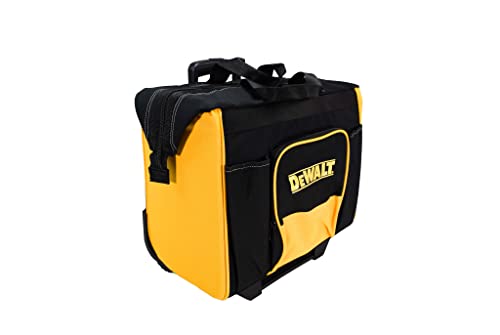 Dewalt Hard Bottom Heavy Duty Roller Tool Bag 21''X19''X10'' W/Front Pockets #TOP1