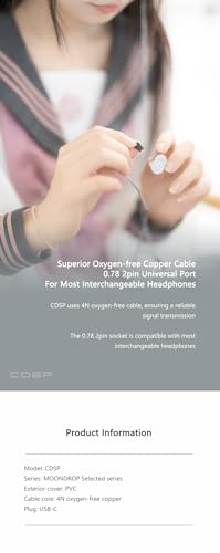 Image of Moondrop CDSP New Online Interactive DSP USB-C Earphone Upgrade Cable for Portable Wired HiFi Earphone