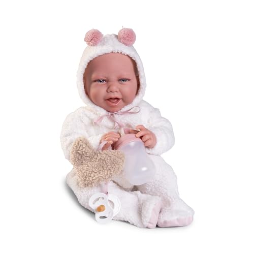 Muñecas Antonio Juan – Muñeca Recién Nacida con peso Carla peluche Muñecas Antonio Juan.