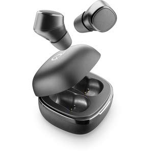 AQL AUDIO QUALITY LABCellularline Evade Wireless In-Ear Bluetooth TWS (Connects two BT Headset Wireless/PUMP BASS/Noise-isolating) - Black