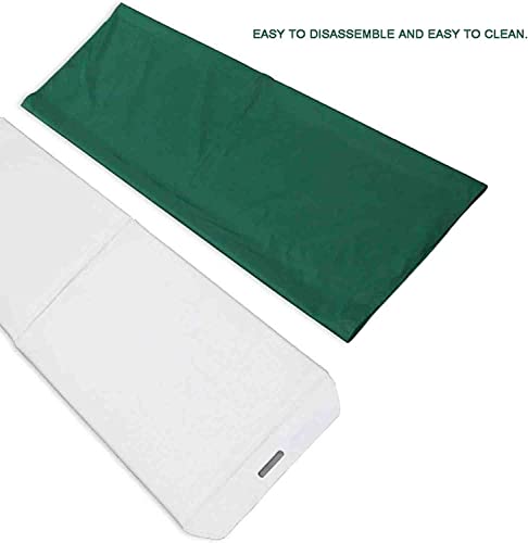 Tabla de transferencia de pacientes, dispositivo de asistencia deslizante plegable para un fácil posicionamiento de la cama de hospital, completo con asas, ideal para asistencia en el hogar de
